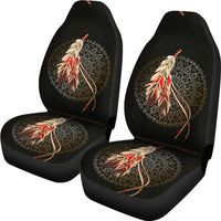 Feathers 3D Car Seat Covers LT10 - Wonder Print Shop