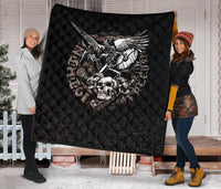 Viking Warrior Tattoo Odin Premium Quilt RLT12 - Wonder Print Shop