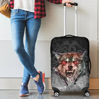 Viking Luggage Covers - Fenrir Norse Wolf RLT12 - Wonder Print Shop