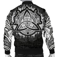 Viking Men's Bomber Jacket - Dragon Celtic RLT12 - Wonder Print Shop