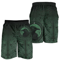 viking-mens-shorts-ethnic-odin-raven-green