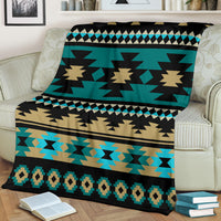 green-ethnic-aztec-pattern-blanket