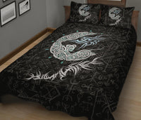 Viking Fenrir Wolf Quilt Bed Set RLT12 - Wonder Print Shop