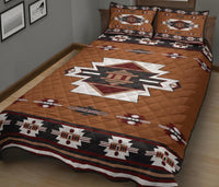 Native Temple Pattern Native American Quilt Bed Set LT10 - Wonder Print Shop