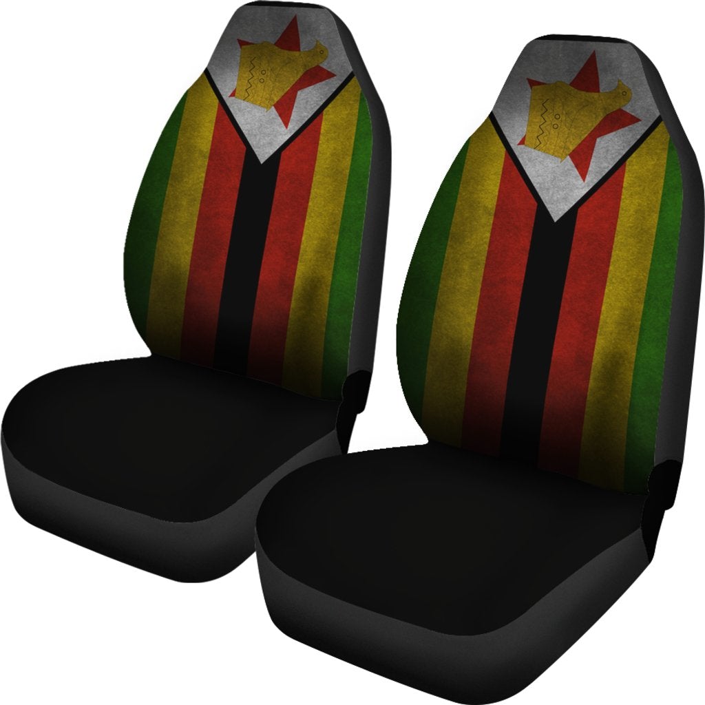 african-car-seat-covers-zimbabwe-flag-grunge-style
