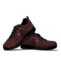 Viking Sneakers, Ethnic Odin Raven Red RLT12 - Wonder Print Shop