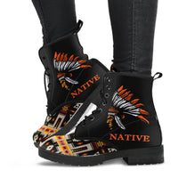 black-tribe-design-native-american-leather-boots