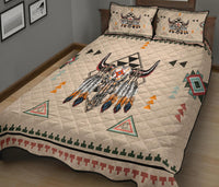 Native American Pride Bison Quilt Bed Set LT10 - Wonder Print Shop