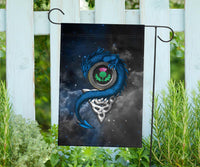 Scotland Celtic Flag Dragon and Thistle With Celtic - Wonder Print Shop