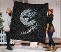 Viking Fenrir Wolf Premium Quilt RLT12 - Wonder Print Shop