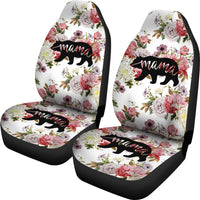 Mama Bear Flower Rose Car Seat Covers LT10 - Wonder Print Shop
