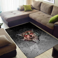 Viking Area Rug Fenrir Norse Wolf RLT12 - Wonder Print Shop