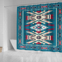 pink-blue-coloful-design-native-american-shower-curtain