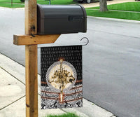 Viking Garden Flag Wolf and Vikings Tattoo 3D RLT12 - Wonder Print Shop