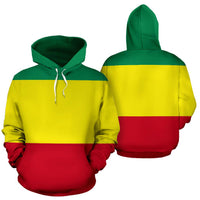 Ethiopia Hoodie Original Flag - Wonder Print Shop