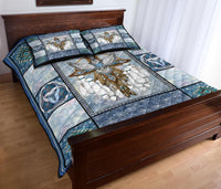 Golden Owl Dreamcatcher Native American Quilt Bed Set LT10 - Wonder Print Shop