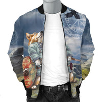 Viking Men's Bomber Jacket, Corgi RLT12 - Wonder Print Shop