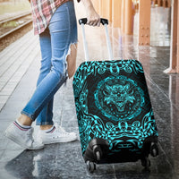 Viking Luggage Covers - Fenrir Viking Cyan 3D RLT12 - Wonder Print Shop