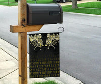 Viking Flag, Fenrir Raven and Vegvisir Tattoo Yellow RLT12 - Wonder Print Shop