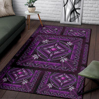 Naumaddic Arts Light Purple Native American Area Rug LT10 - Wonder Print Shop