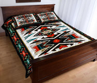 Tribal Color Pattern Native American Design Quilt Bed Set LT10 - Wonder Print Shop