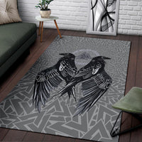 Viking Area Rug Raven Valknut RLT12 - Wonder Print Shop