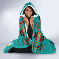 native-american-bear-foot-pattern-turquoise-hooded-blanket