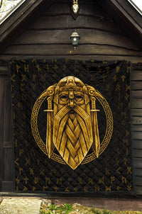 Viking Odin Premium Quilt RLT12 - Wonder Print Shop