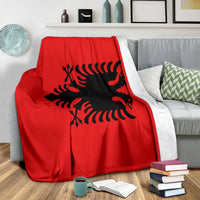 albania-original-flag-premium-blanket