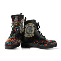 skull-black-native-american-tribes-pattern-leather-boots