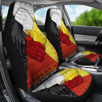 Medicine Wheel Hand Car Seat Cover LT10 - Wonder Print Shop
