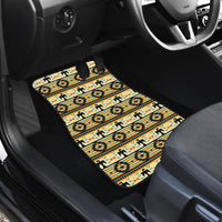 Thunderbird Pattern Native American Front Car Mats Set Of 2 LT10 - Wonder Print Shop