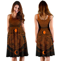 viking-womens-dress-skoll-and-hati-orange