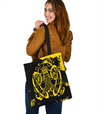 viking-tote-bag-loki-bound-triskele-rune-gold