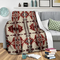 pattern-brow-and-red-premium-blanket