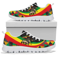 Ethiopia Sneakers - Ethiopia Rasta Lion - Wonder Print Shop