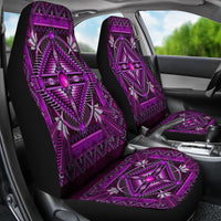 Naumaddic Arts Purple Native American Car Seat Covers LT10 - Wonder Print Shop