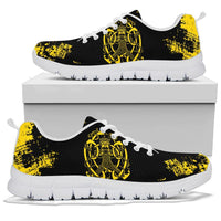 Viking Sneakers, Loki Bound Triskele Rune Gold RLT12 - Wonder Print Shop