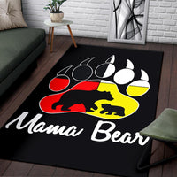 Mama Bear Native American Area Rug LT10 - Wonder Print Shop