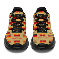 native-american-light-brown-pattern-chunky-sneakers