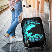 Viking Luggage Covers - Fenrir Norse Wolf RLT12 - Wonder Print Shop
