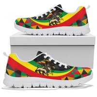 Ethiopia Sneakers - Ethiopia Rasta Lion - Wonder Print Shop