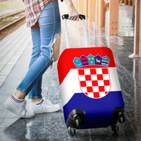 Croatia Flag Luggage Cover - Wonder Print Shop