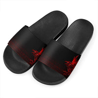 viking-slide-sandals-the-raven-of-odin-rune-red