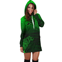 Viking Hoodie Dress, Skoll and Hati RLT12 - Wonder Print Shop