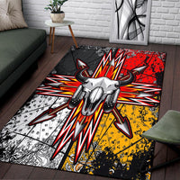 Bison Arrow Native American Pride Area Rug LT10 - Wonder Print Shop