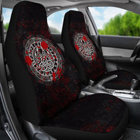Viking Car Seat Covers Viking Bear Claws Blood Tattoo RLT12 - Wonder Print Shop