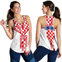 Croatia Racerback Tank - Croatian Team - Wonder Print Shop
