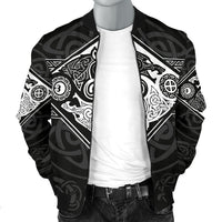 Vikings Men's Bomber Jacket The Wolves, Skoll and Hati RLT12 - Wonder Print Shop