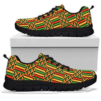 African Shoes - Ambesonne Kente Sneakers - Wonder Print Shop